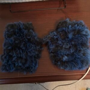 Jocelyn Genuine Fur Fingerless Gloves